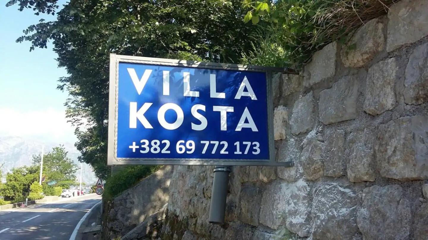 Villa Kosta Donji Morinj Buitenkant foto
